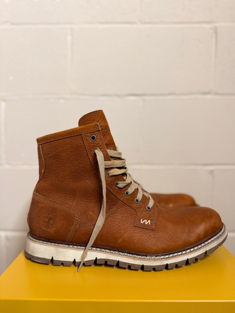 Timberland Britton Hill Leather Lace Up Boots - Men’s - 13